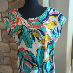 NWT T by Talbots x-back slub knit sundress